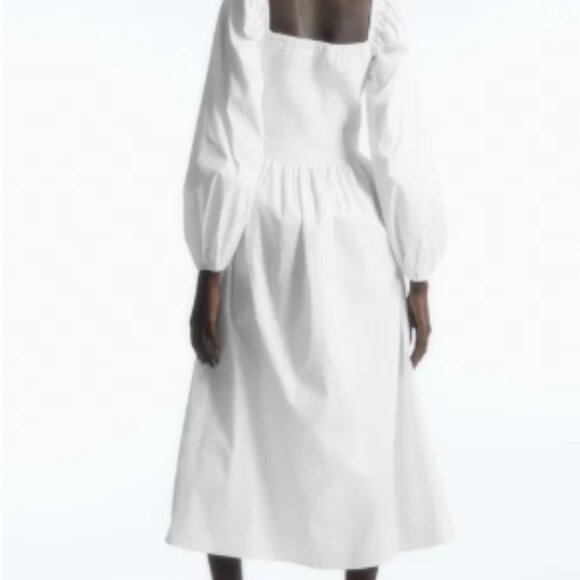 COS White Long Sleeve Dress - Picture 5 of 7